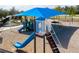 Fun playground area featuring slides and play equipment under a shade, perfect for of all ages at 9513 Amber Chestnut Way, Winter Garden, FL 34787