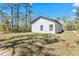 Exterior rear view of the home with a backyard and plenty of room to enjoy outdoor activities at 435 Lincoln Ave, Oviedo, FL 32766