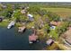 Panoramic aerial view capturing the estate's extensive grounds, docks, and stunning waterfront location at 5243 W Lake Butler Rd, Windermere, FL 34786