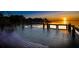 An outdoor deck overlooking water at 5243 W Lake Butler Rd, Windermere, FL 34786