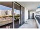 Spacious balcony with room for outdoor furniture and decor at 530 E Central Blvd # 705, Orlando, FL 32801