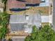 Top-down aerial view of the property and the surrounding neighborhood at 2253 Atrium Cir, Orlando, FL 32808