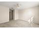 Bedroom featuring neutral carpet, ceiling fan and natural light at 237 Rialto Rd, Kissimmee, FL 34759