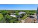 Aerial view showcasing the building's architecture and landscaping at 10 N Summerlin Ave # 55, Orlando, FL 32801