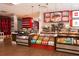 This café features a variety of beverages and snacks with modern décor and lighting at 14501 Grove Resort Ave # 1229, Winter Garden, FL 34787