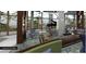 Elegant resort lounge with floor-to-ceiling windows, comfortable seating, and stylish décor, creating a relaxing atmosphere at 14501 Grove Resort Ave # 1229, Winter Garden, FL 34787