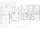 Detailed floor plan showcasing the layout of the house's first and second floors at 1923 Osman Ave, Orlando, FL 32806