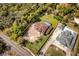 A stunning aerial view of this luxury home with a private pool, lush greenery, and spacious grounds at 1984 Windermere Rd, Windermere, FL 34786