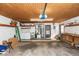 Functional garage with washer/dryer, utility sink, workspace, and storage options at 320 Dublin Dr, Lake Mary, FL 32746