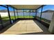 Screened patio overlooking the backyard at 3734 Hampton Hills Dr, Lakeland, FL 33810