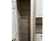 Spacious pantry with multiple wire shelves, providing ample storage space and organization for kitchen essentials at 860 N Orange Ave # 149, Orlando, FL 32801