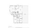 Detailed floor plan featuring 3 bedrooms, 2 bathrooms, a screened patio, and an open-concept kitchen and living area at 1120 Parker Canal Ct, Oviedo, FL 32765