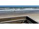 Enjoy ocean views with a wooden deck and beach access at this amazing property at 124 Harrison Rd, Daytona Beach, FL 32118