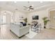 Inviting living room with neutral walls, recessed lighting, ceiling fan, and comfortable seating, perfect for relaxing at 1686 Victoria Gardens Dr, Deland, FL 32724