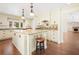 Beautiful kitchen with a large island, granite countertops, and stylish cabinetry at 1701 Palmer Ave, Winter Park, FL 32789