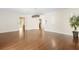 Spacious living room boasts hardwood floors and an open floor plan at 1701 Palmer Ave, Winter Park, FL 32789