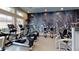Well-equipped fitness center with modern exercise machines and scenic views at 2168 Seagrass Pt # 424, Kissimmee, FL 34747