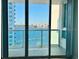 Enjoy this condo's balcony view, showcasing ocean scenery and city skyline at 231 Riverside Dr # 708, Daytona Beach, FL 32117