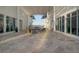 Beautifully designed lobby with upscale seating areas and modern architectural details at 231 Riverside Dr # 708, Daytona Beach, FL 32117