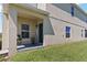 Charming front porch with space for decor and seating area at 233 Primrose Dr, Davenport, FL 33837