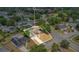 Aerial view of the property, showing the lot lines and neighborhood at 2910 S Whisperbay Ct, Oviedo, FL 32765