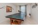 Game room offering a ping pong table and natural light at 31 Abacus Ave, Ormond Beach, FL 32174