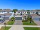 An attractive two-story home displays an inviting facade with well-kept landscaping and a paved driveway at 4630 Cragmere Loop, Clermont, FL 34711