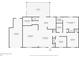 Layout of a floor plan showing a living room, kitchen, primary bedroom, garage, and other rooms at 501 Catwood Dr, Ocoee, FL 34761