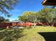 Large backyard featuring a shed and mature trees for shade and privacy at 1062 Stillwater Ave, Deltona, FL 32725