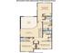 Floor plan of the second story, showing bedrooms, bathrooms, a loft area and more at 1555 Flange Dr, Davenport, FL 33896