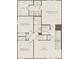 A second floor floorplan showing the layout of owner's suite, bedroom 3, bedroom 4, owner's bath, loft and laundry room at 1594 Delightful Dr, Davenport, FL 33896