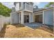 Backyard patio with sliding door access and fenced yard at 1709 Winter Green Blvd, Winter Park, FL 32792