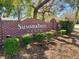 SummerTrees South community sign, offering a welcoming entrance to the neighborhood at 6037 Hickory Grove Ln, Port Orange, FL 32128