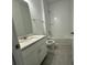 Compact bathroom featuring neutral colors and a tub/shower combination at 5111 Lake Hamlin Trl, Winter Garden, FL 34787