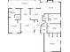 Detailed floor plan showcasing the layout of the house with measurements and room names at 516 Donaldson Dr, Debary, FL 32713