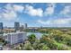 Beautiful view overlooking the lake and city buildings at 530 E Central Blvd # 1901, Orlando, FL 32801