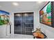 Grand double-door entry featuring modern design elements and sophisticated decor, creating a lasting first impression at 530 E Central Blvd # 1901, Orlando, FL 32801