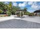 Charming outdoor gazebo with seating, surrounded by lush landscaping at 530 E Central Blvd # 1901, Orlando, FL 32801