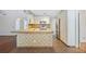 Spacious kitchen with stainless steel appliances and tile island at 8520 Rose Groves Rd, Orlando, FL 32818
