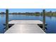 A wooden dock offers a serene waterfront view in a picturesque lakeside community at 15681 Panther Lake Dr, Winter Garden, FL 34787