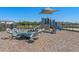 Community playground featuring a slide and merry-go-round, great for to have fun and stay active at 15681 Panther Lake Dr, Winter Garden, FL 34787