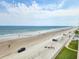 Aerial view of the beach at 2401 S Atlantic Ave # D306, New Smyrna Beach, FL 32169