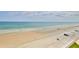 Panoramic view of the beach at 2401 S Atlantic Ave # D306, New Smyrna Beach, FL 32169