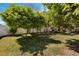 Fenced backyard with grass and trees at 2933 Star Grass Pt, Oviedo, FL 32766