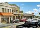 Charming downtown streetscape showcasing the historic Princess building and local businesses with ample parking at 33332 Seattle Slew Dr, Sorrento, FL 32776