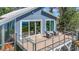Spacious deck with comfortable seating overlooking lake at 5824 N Dean Rd, Orlando, FL 32817