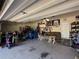 Spacious two-car garage offering ample room for parking, storage, and hobbies at 2731 Cypress Tree Trl, St Cloud, FL 34772