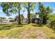 Lush backyard featuring vibrant greenery and mature trees, perfect for outdoor enjoyment at 407 E Jersey St, Orlando, FL 32806