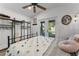 Bedroom featuring natural lighting from the back yard at 407 E Jersey St, Orlando, FL 32806