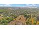 Overhead shot of lot, showing the surrounding landscape, neighboring homes and quiet community at 4550 Chandler Rd, Apopka, FL 32712